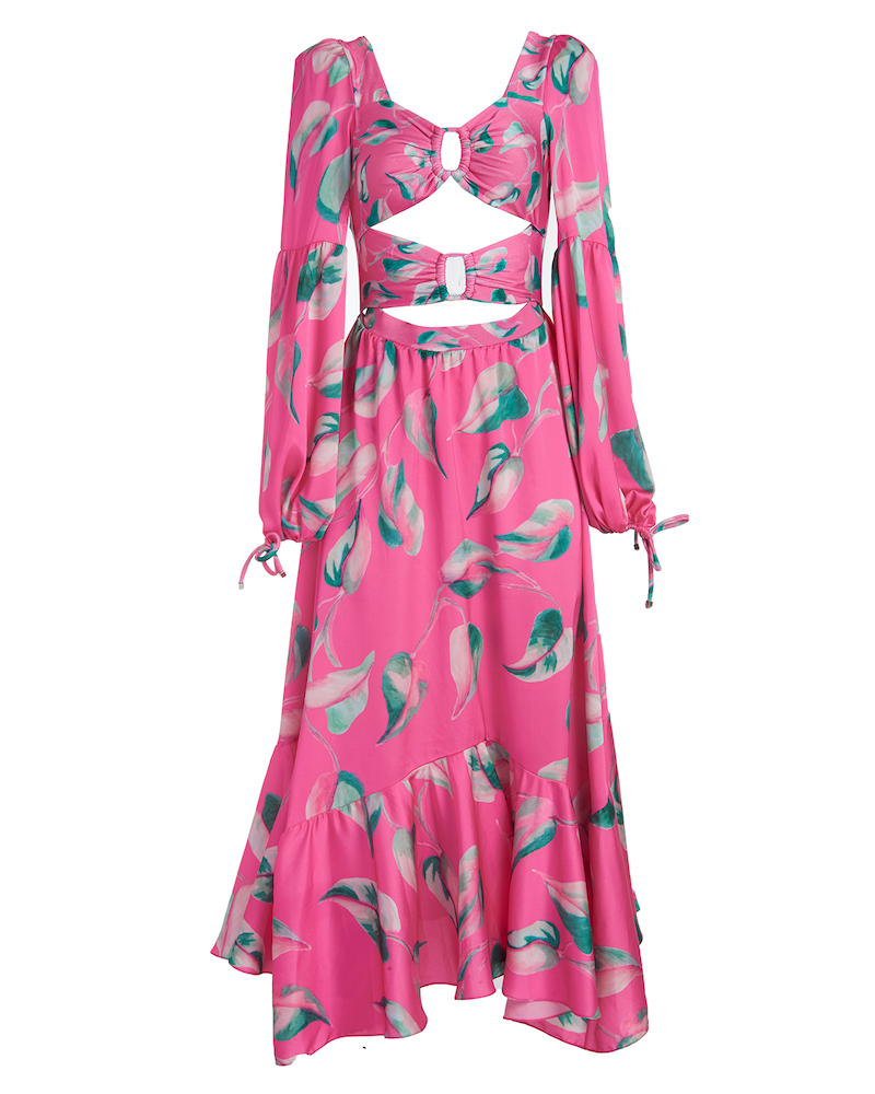 Pandola Cut-Out Dress Pink