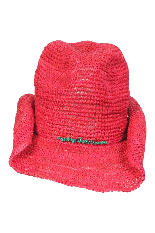 Cowboy hat in Pink with pearl details