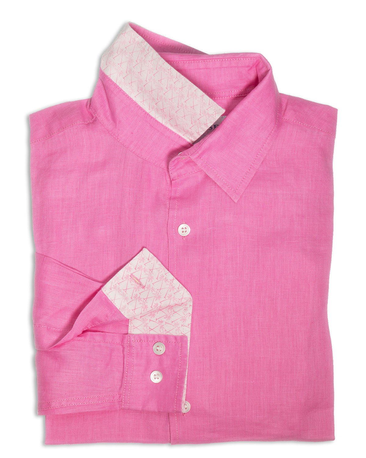 Linen shirt pale pink