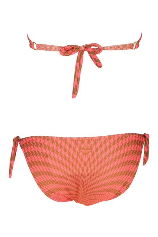 Wired Bikini with geometric Pattern