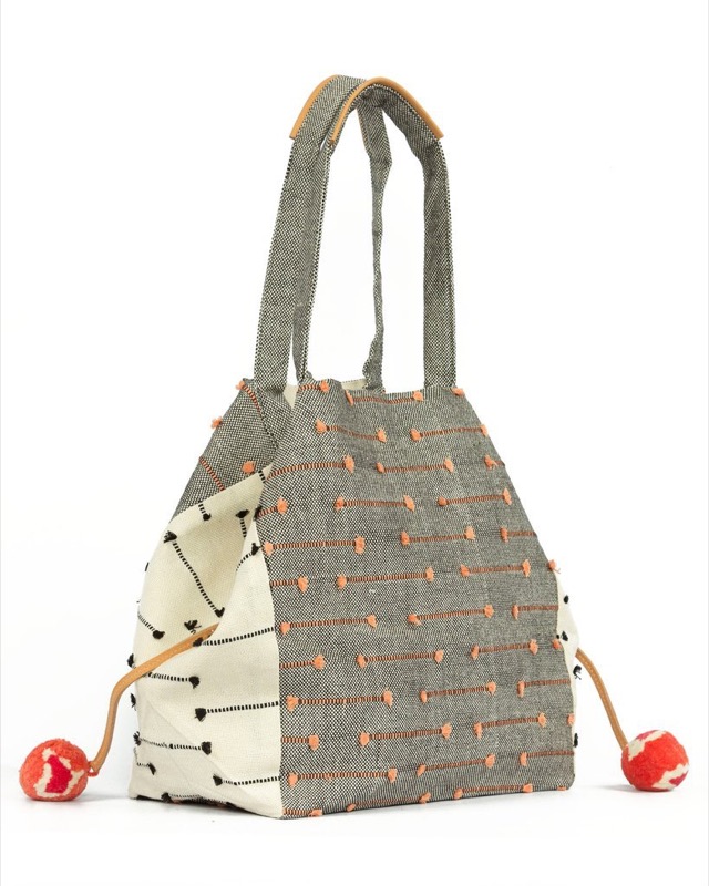 Rosa fringed-patchwork tote 