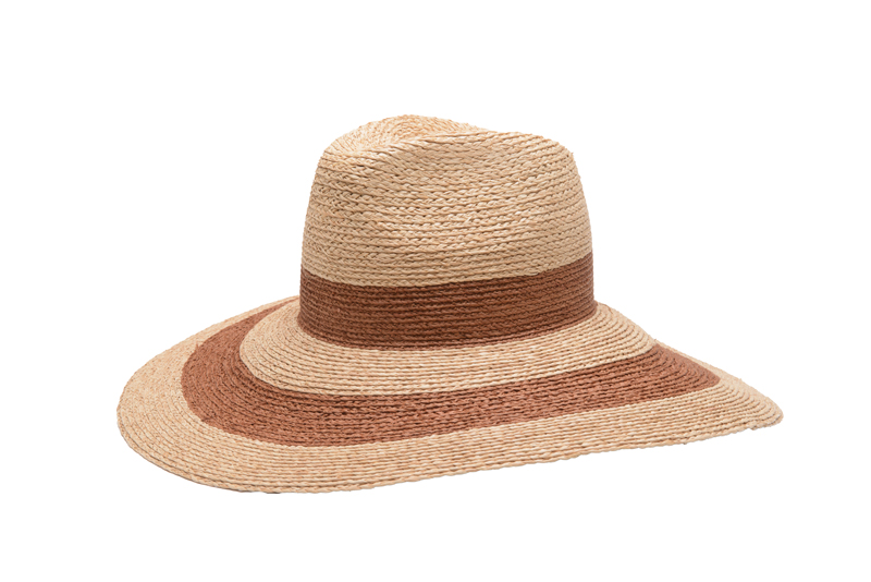 Scirocco Hat Natural/Brown