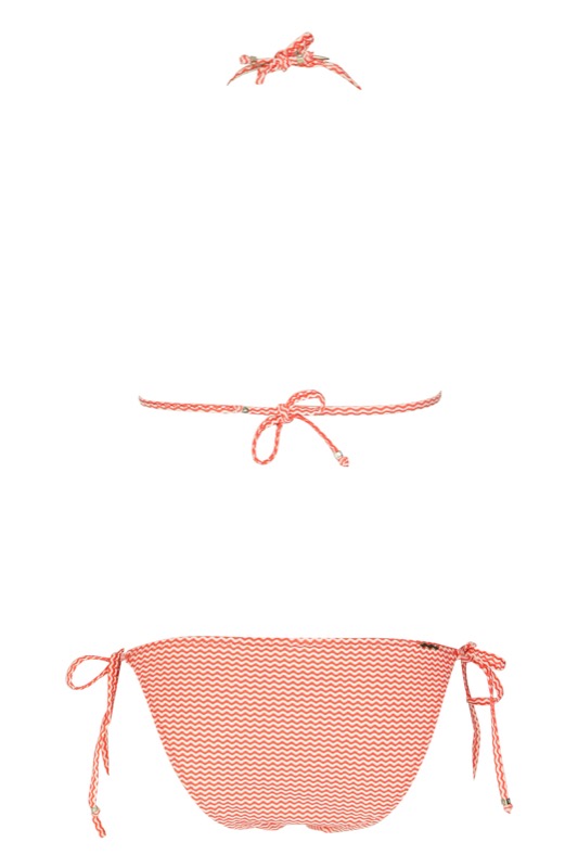 Padded Triangle Bikini with chain details
