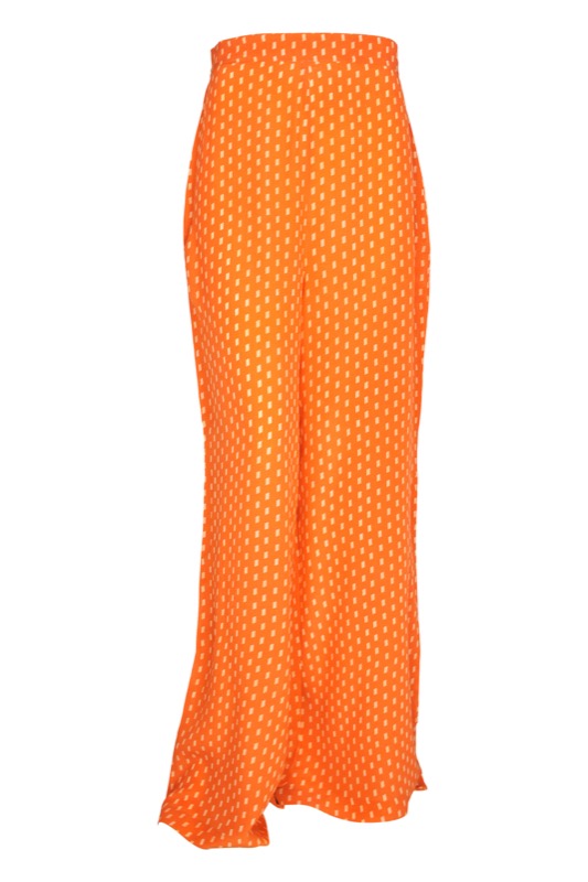 Diana Silk Pant Orange