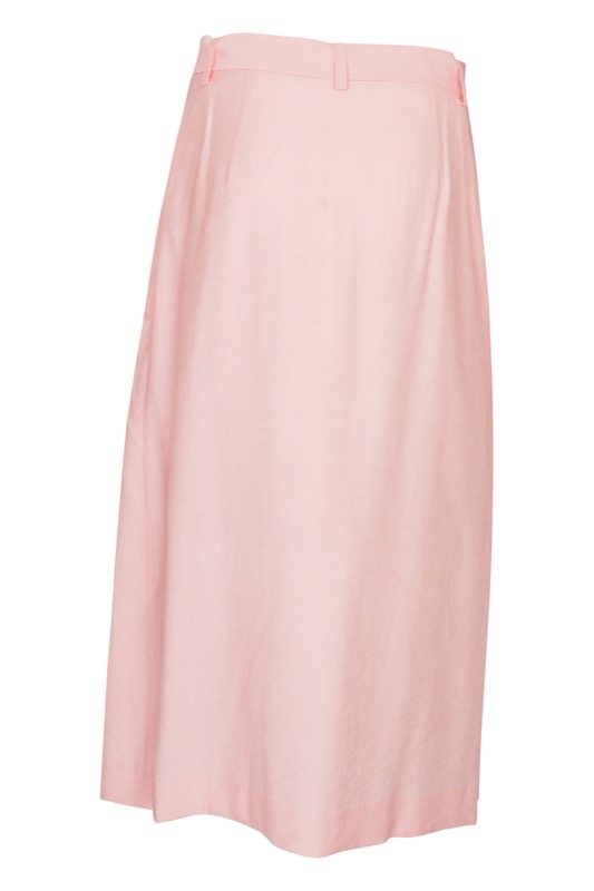 Piped Luxe Skirt Pink