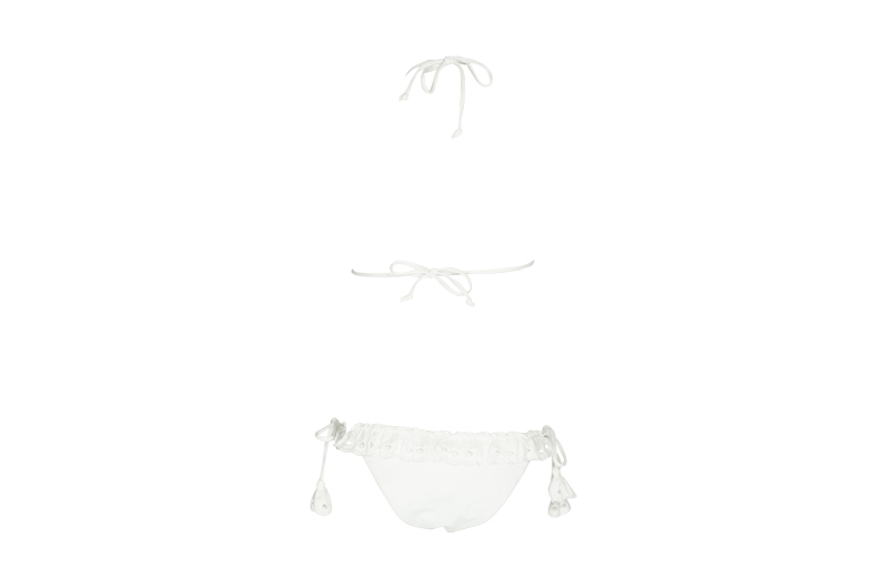 San Gallo Padded Triangel Bikini White