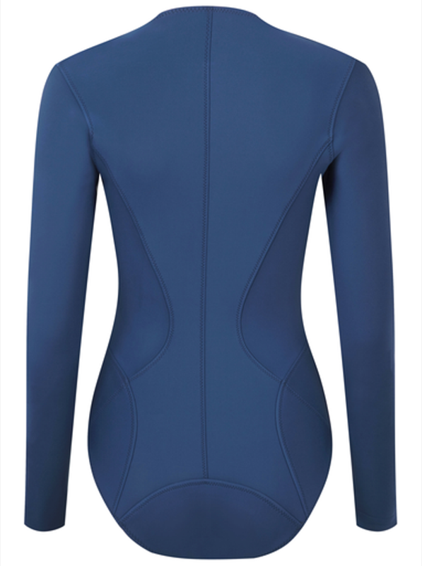 Farrah Neoprene Swimsuit denim long
