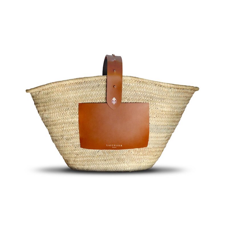 Tulum Basket Bag Cognac