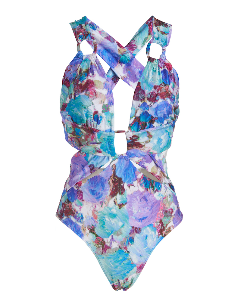 Blossom Cut-Out Swimsuit