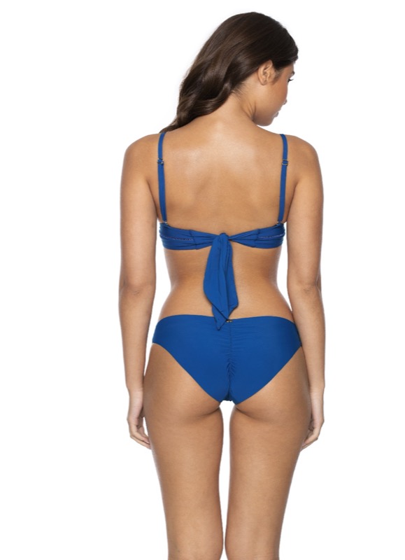 Island Blue Padded Triangle Bikini