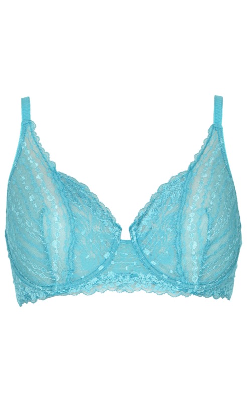 Must Non Padded Wired Bra Turquoise