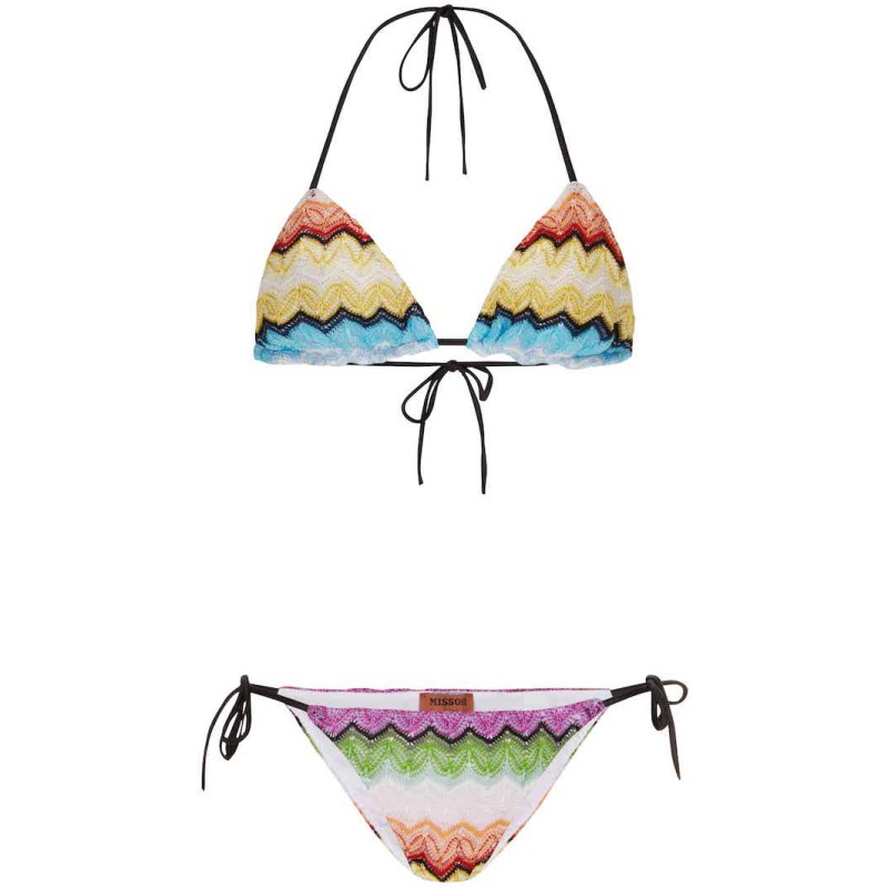 Triangle Bikini Multicolor