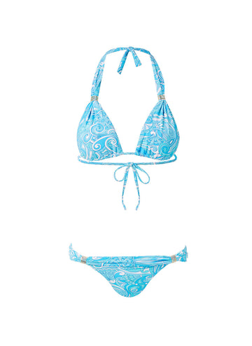 Grenada Padded Triangle Bikini Mirage Blue