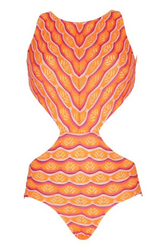 Alana swimsuit orange