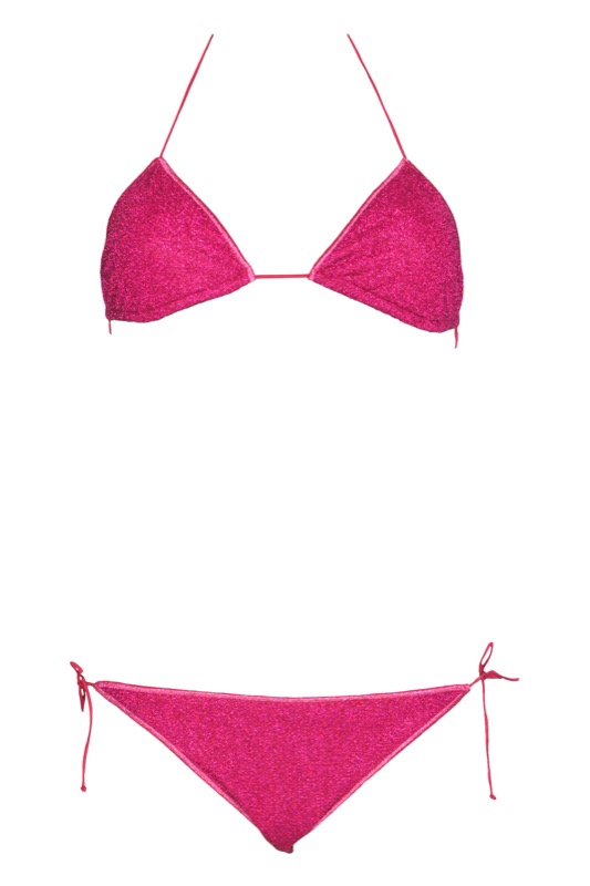 Lumiére Padded Triangle Bikini Pink