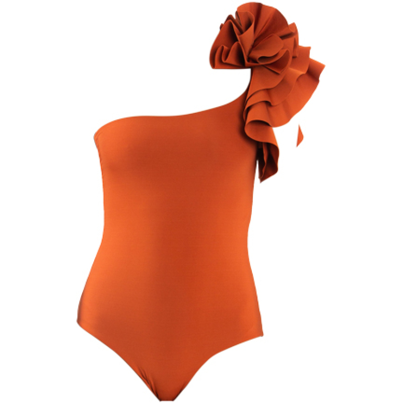 Bruma Swimsuit Orange Brick